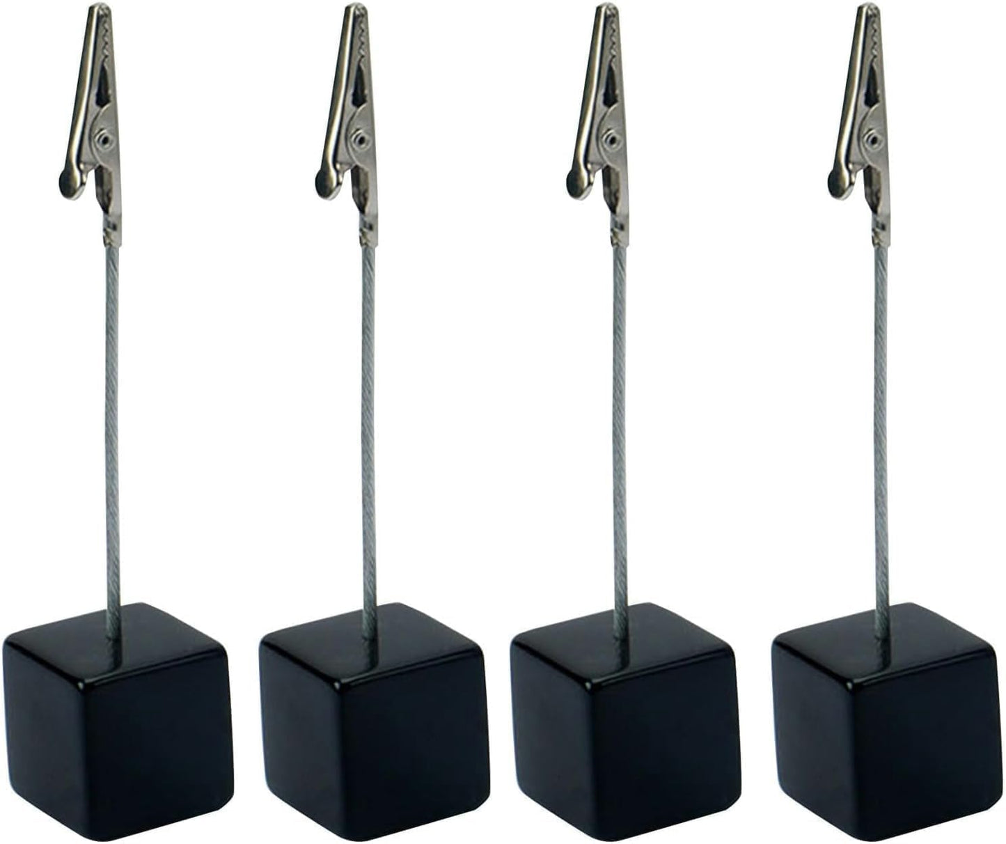 Cube - Based Clip Holder: A Blend of Stability and Versatility for Display Needs