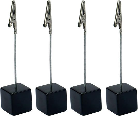 Cube - Based Clip Holder: A Blend of Stability and Versatility for Display Needs