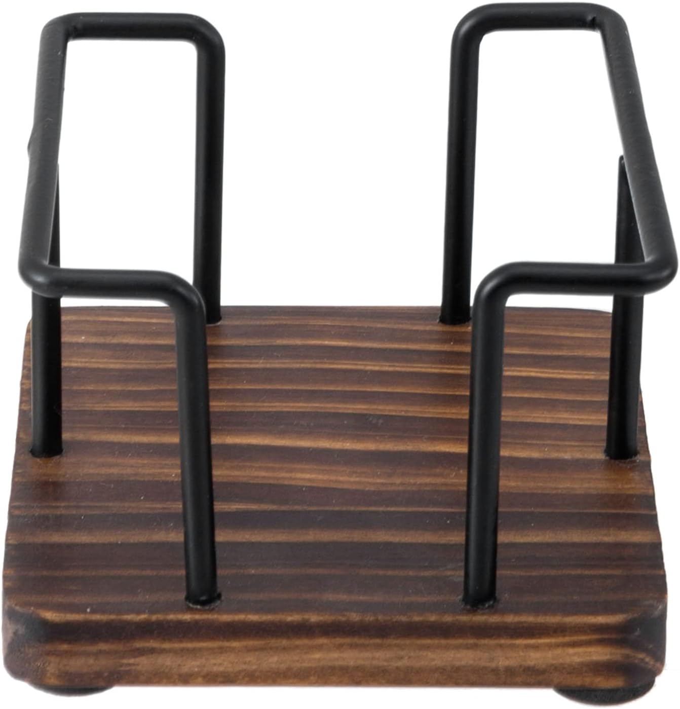 Wooden and Metal Wire Note Holder: A Fusion of Rustic Charm and Industrial Style