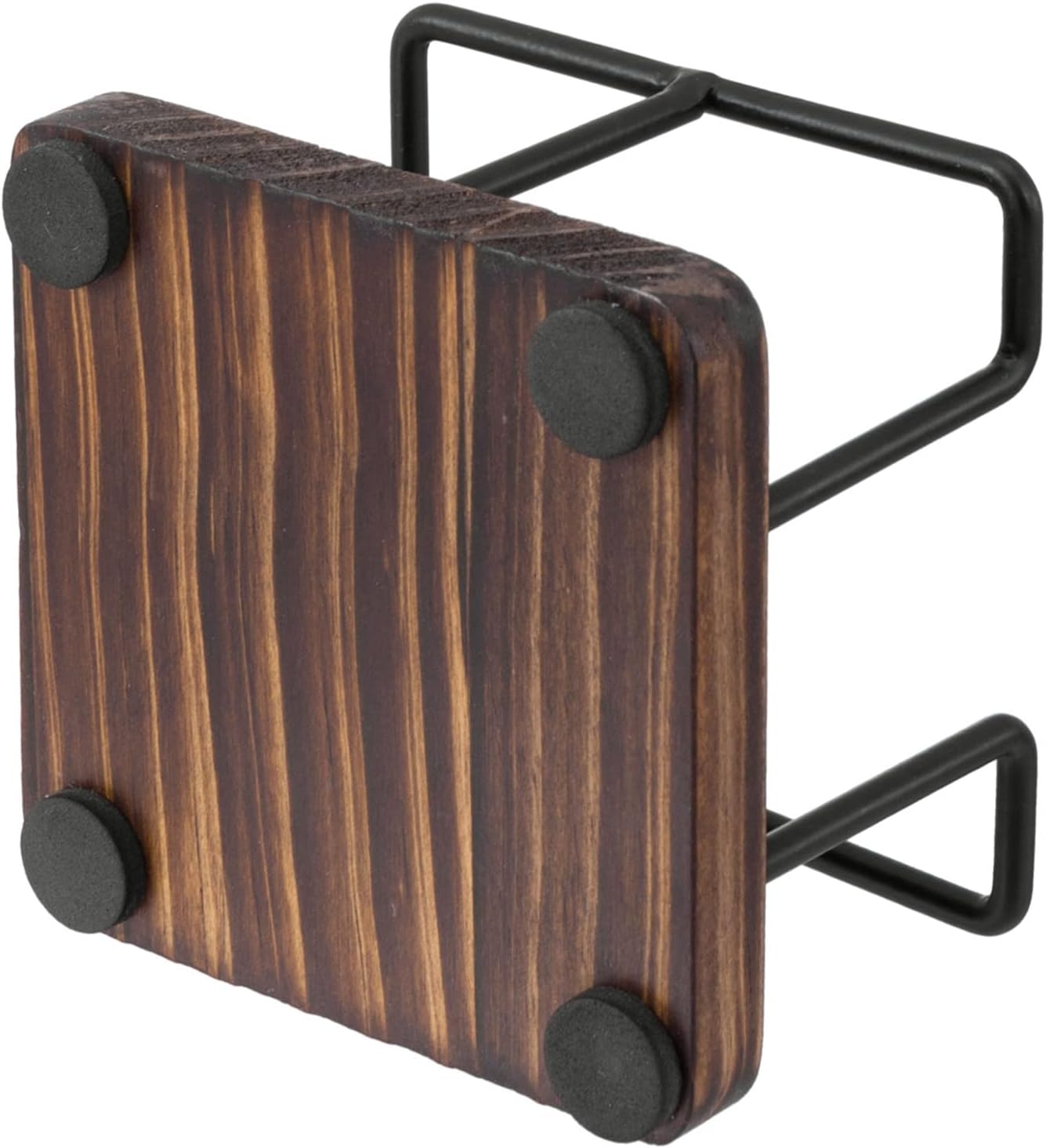 Wooden and Metal Wire Note Holder: A Fusion of Rustic Charm and Industrial Style